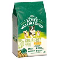 1,5kg James Wellbeloved Grain Free Adult Dog Hypoallergenic pulyka & zöldség száraz kutyatáp