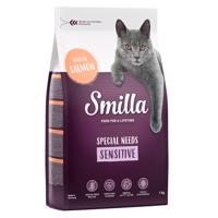 1 kg Smilla száraztáp rendkívüli kedvezménnyel! - Adult Sensitive gabonamentes lazac