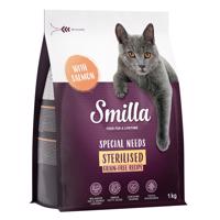 1 kg Smilla száraztáp rendkívüli kedvezménnyel! - Sterilised gabonamentes lazac