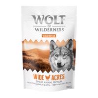 108g Wolf of Wilderness Snack - Wild Bites kutyasnack 10% kedvezménnyel