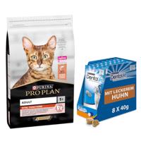 10kg PURINA PRO PLAN Adult Vital Functions lazac száraz macskatáp+8x40g Dentalife snack ingyen