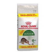 12 kg Royal Canin Active Life Outdoor száraz macskaeledel - 2 kg ingyen!