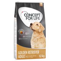 12kg Concept for Life Golden Retriever száraz kutyatáp 15% kedvezménnyel