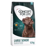 12kg Concept for Life Large Senior száraz kutyatáp 15% kedvezménnyel
