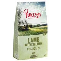 12kg Purizon Adult bárány & lazac gabonamentes száraz kutyatáp 17,5% árengedménnyel