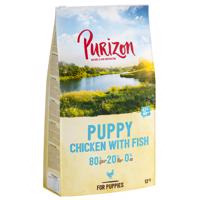 12kg Purizon Puppy csirke & hal gabonamentes száraz kutyatáp 17,5% árengedménnyel