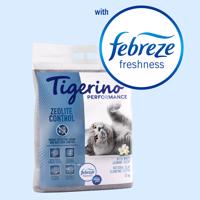 12kg Tigerino Performance Ambi-pur jázminvirág illat  macskaalom 10% kedvezménnyel!
