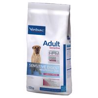 12kg Virbac Veterinary HPM Adult Sensitive Digest Neutered Large & Medium száraz kutyatáp
