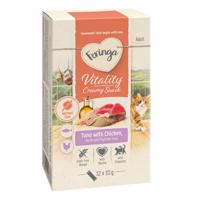 12x10g Feringa Vitality Creamy Snacks macskasnack - Tonhal csirkével