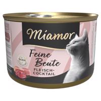 12x185g Miamor Feine Beute Húskoktél nedves macskatáp