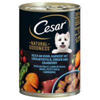 12x400g Cesar Natural Goodness Csirke nedves kutyatáp