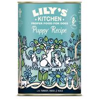 12x400g Lily's Kitchen Puppy Pulyka & kacsa nedves kutya eledel
