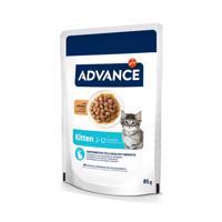 12x85g Advance Kitten csirke nedves macskatáp