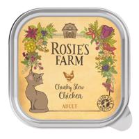16x100g Rosie's Farm Adult csirke nedves macskatáp 15% árengedménnyel