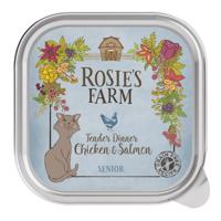 16x100g Rosie's Farm Senior csirke nedves macskatáp 15% árengedménnyel