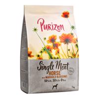 1kg Purizon Single Meat Adult ló, édesburgonya & körömvirág száraz kutyatáp rendkívüli árengedménnyel