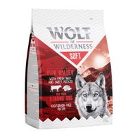 1kg Wolf of Wilderness 'Soft - High Valley' - marha száraz kutyatáp