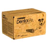 2 x60db Purina Dentalife kutyasnack Kis termetű kutyáknak (7-12 kg) napi fogápoláshoz 25% árengedménnyel