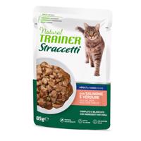 22x85g Natural Trainer Lazac csíkok szószban nedves macskatáp 18+4 ingyen