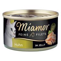 24x100g Miamor finom filék Csirke nedves macskatáp