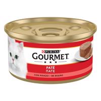 24x195g Gourmet marha nedves macskatáp