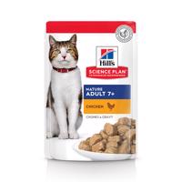 24x85g Hill's Science Plan Mature Adult nedves macskatáp- Csirke