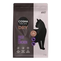2kg Cosma kacsa & csirke száraz macskatáp 15% kedvezménnyel