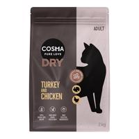 2kg Cosma pulyka és csirke száraz macskatáp 15% kedvezménnyel