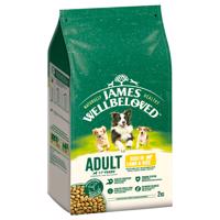 2kg James Wellbeloved Adult Dog Hypoallergenic bárány & rizs száraz kutyatáp