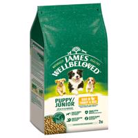 2kg James Wellbeloved Junior Dog Hypoallergenic pulyka & rizs száraz kutyatáp