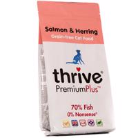 2x1,5kg Thrive PremiumPlus lazac & hering száraz macskatáp