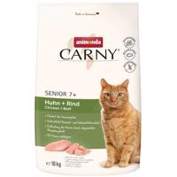 2x10kg animonda Carny Senior csirke + marha száraz macskatáp
