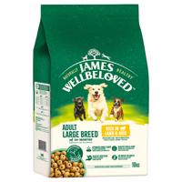 2x10kg James Wellbeloved Adult Large Breed Dog Hypoallergenic bárány & rizs száraz kutyatáp