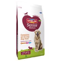 2x12kg Smølke Senior Medium Vital Ageing száraz kutyatáp akciósan