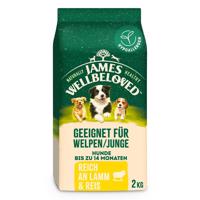 2x2kg James Wellbeloved Junior bárány & rizs száraz kutyatáp