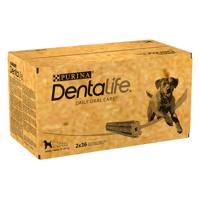2x72db Purina Dentalife kutyasnack Nagy testű kutyáknak (25-40 kg) napi fogápoláshoz 25% árengedménnyel
