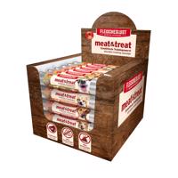 33x80g Fleischeslust meat & treat tréning kutyaszalámi kutyasnack - Vegyes csomag II (4 fajta)