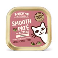 38x85g Lily's Kitchen Kitten Smooth Paté Selection csirke nedves macska eledel