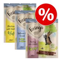 3x3 csomag 18g Feringa Sticks macskasnack- 3-as vegyes csomag (csirke, pulyka, nyúl)