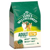 3x4kg James Wellbeloved Adult Cat pulyka & rizs száraz macskatáp
