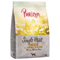 400 g Purizon Single Meat csirke & kamillavirág száraz macskatáp rendkívüli árengedménnyel