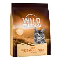 400 g Wild Freedom száraz macskatáp- Kitten Wide Country - szárnyas rendkívüli árengedménnyel