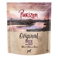 4x1kg Purizon Adult kacsa & marha száraz kutyatáp
