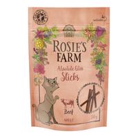 50g Rosie's Farm Snack Sticks marha macskasnack rendkívüli árengedménnyel