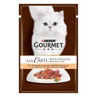 52x85g Gourmet A La Carte pulyka & zöldség nedves macskatáp 15% kedvezménnyel