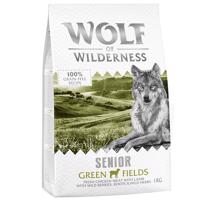5x1kg Wolf of Wilderness Senior 'Green Fields' bárány száraz kutyatáp