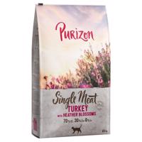 6,5kg Purizon száraz macskatáp 14% árengedménnyel! - Single Meat pulyka & hangavirág (