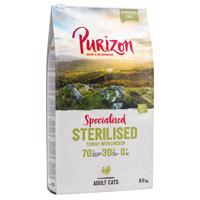 6,5kg Purizon száraz macskatáp 14% árengedménnyel! - Sterilised pulyka & csirke