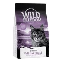 6,5kg Wild Freedom Adult "Wild Hills" Sterilised kacsa száraz macskatáp 15% árengedménnyel