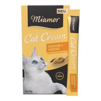 66x15g Miamor Cat Cream csirke & sajt macskasnack